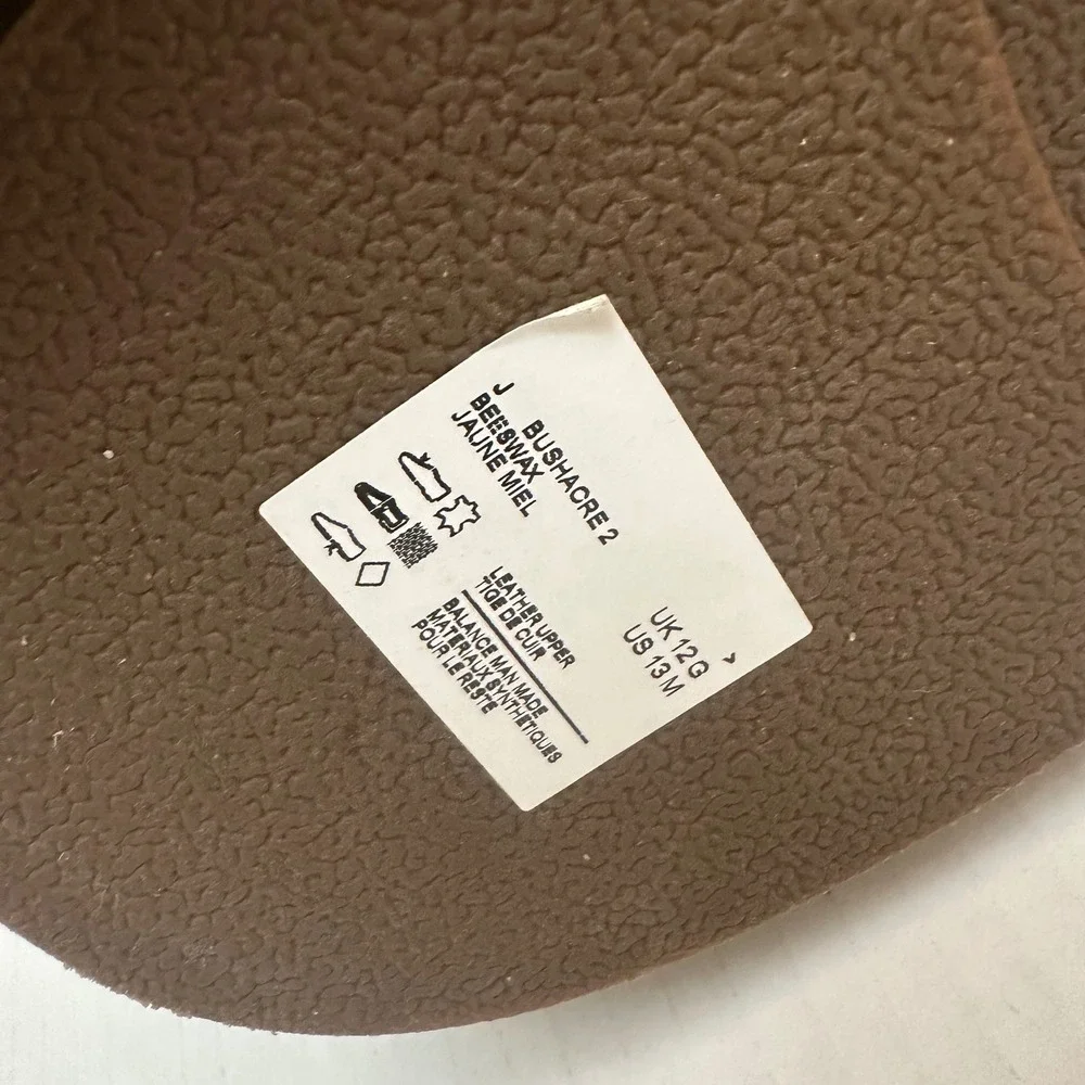 Clarks Desert Boots Mens 13 Bushacre 2 Ankle Brown Leather Lace Up‎ Chukka Shoes